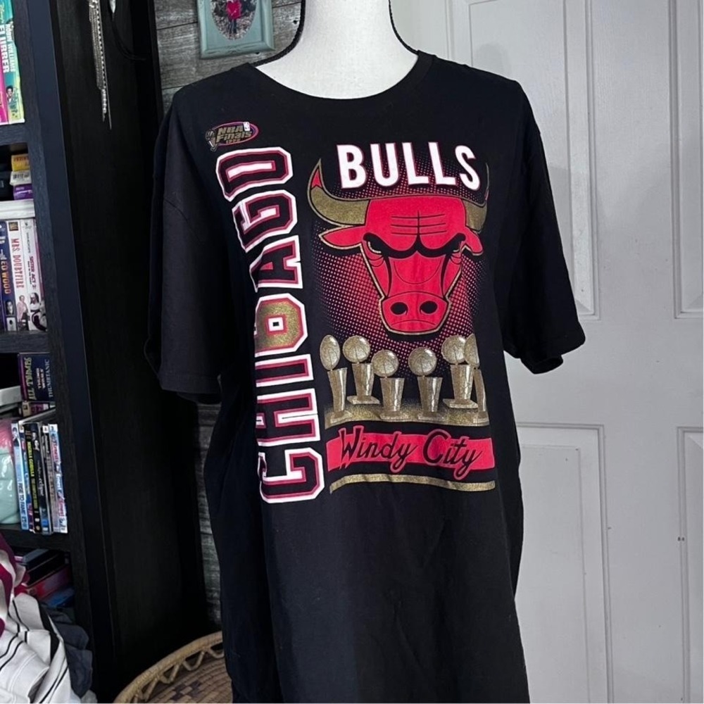 Mitchell & Ness Chicago Bulls NBA tee tshirt basketball sports